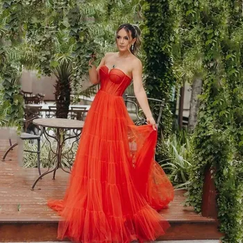 Vinca Sunny Дълги рокли за абитуриентски бал 2023, дамски официални рокли с отворена врата и кости, вечерна рокля за сватбени партита