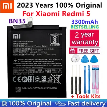 Въведете Mi Оригинална Батерия за телефон BN35 За Xiaomi Redmi 5 5,7