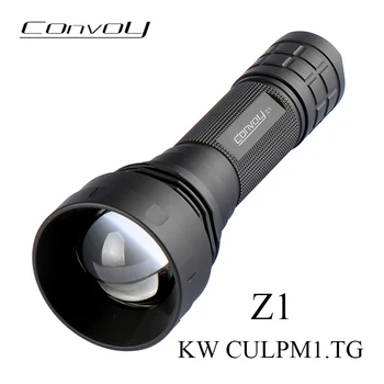 Ескорт Z1 KW CULPM1.TG led мащабируем фенерче 12 групи с висока мощност Linterna ръчна светкавица Zoom лампа 21700 лампа за къмпинг