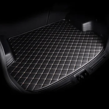 Обичай кожена авто подложка за багажника Tesla models 3 Model S MODEL X Y аксесоари за полагане на автомобили