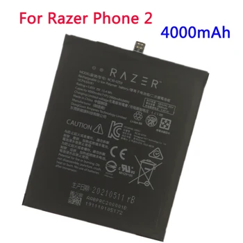 Razer Нов 100% Оригинална Батерия за мобилен телефон За Razer Phone 2 RC30-0259 Батерия 4000 mah Телефонни Батерии Номер за проследяване