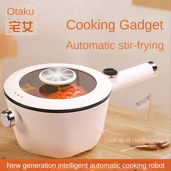 Нов стил, машина за пържене на зеленчуци, интелигентен робот, домакински автоматично артефакт, мързелив човек
