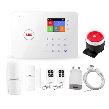 Daytech WIFI06 Sasha APP Control smart GSM WIFI Домашна охранителна система Алармена Охранителна система Сензор за врата аларма противоугонный
