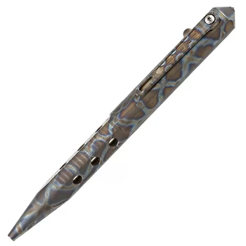 Нов Прием на TWOSUN Болт Action Pen Титановая Химикалка Химикалка Химикалка с Клипс Компактен Размер EDC Инструмент