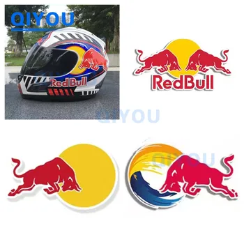 Творчески автомобилни стикери Angry Red Bull и Muscle Bull са подходящи за каски лаптопи състезателни мотоциклети светоотражающая стикер от PVC на габаритите на автомобила