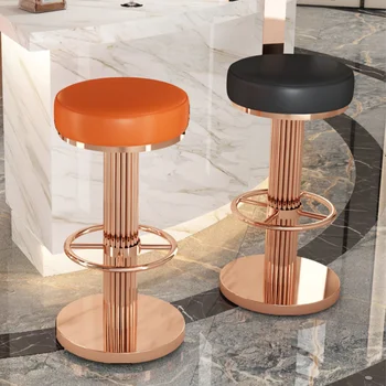 Скрин, маса за хранене, стол за почивка, индивидуален модерен въртящ се офис-стол за хранене, висока метални мебели за хола Silla Comedor