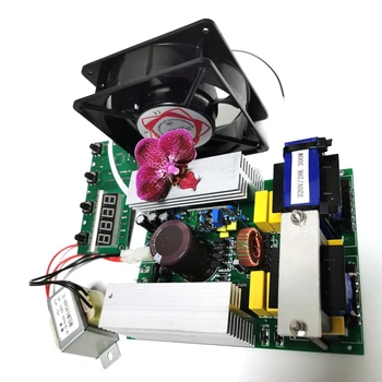 Печатна платка на ултразвуков генератор 33 khz 500 W за DIY-почистването на машината, дисплей, опция