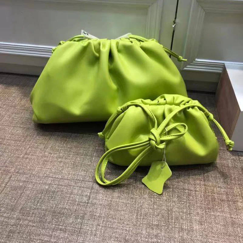 Дамска чанта от естествена кожа, новост 2023, луксозна дизайнерска чанта Cloud, чанта на едно рамо, женски клатч, чанта за кнедлите