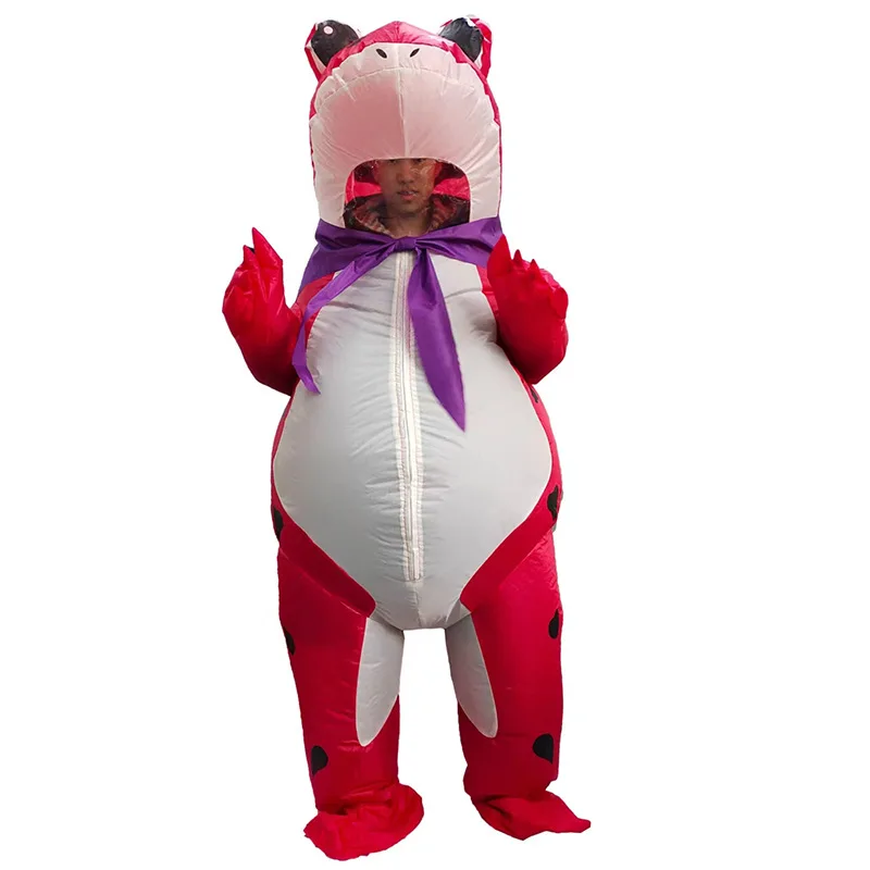Кукла Simbok Frog Надуваем Cosplay костюм за Хелоуин сценично шоу за възрастни мъже жени Забавни декорации
