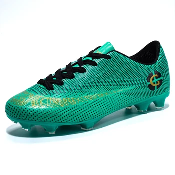 Евтини детски футболни обувки големи размери 47, улични футболни обувки, удобни нескользящие спортни маратонки, маратонки за мини-футбол на трева