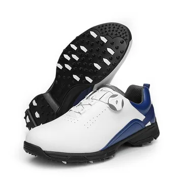 2023 Нова Тенденция за голф Обувки за мъже, Висококачествени Спортни Обувки, Мъжки Луксозни Марка Обувки за Тренировки по Голф за Мъже, Дизайнерски Маратонки за Фитнес зала, Мъжки