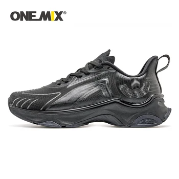 ONEMIX 2023 Нови Маркови Маратонки за Бягане, Висококачествени Маратонки за мъже, Дишаща Износостойкая Спортни обувки от въглеродна плоча