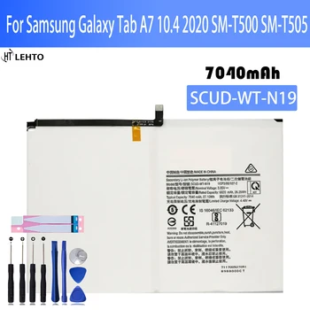 Батерия SCUD-WT-N19 За Samsung Galaxy Tab A7 10,4 (2020 г.) SM-T500 SM-T505 T505N Оригиналната Смяна на Капацитет За ремонт на таблета