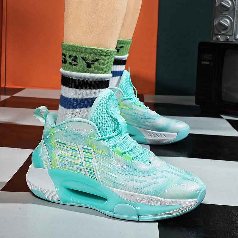 2023 Нови Баскетболни обувки Модерен Чифт Спортни Баскетболни Обувки Амортизационен Баскетболни Маратонки Дишаща Уличен Треньор