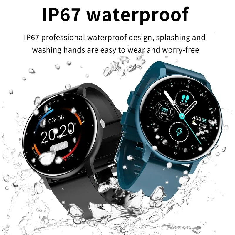 2023 Новите Смарт Часовници за Мъже С Пълен Сензорен Екран Спортни Фитнес Часовник е Водоустойчив IP67 Bluetooth За Android и Ios Smartwatch Мъжки + кутия Гореща