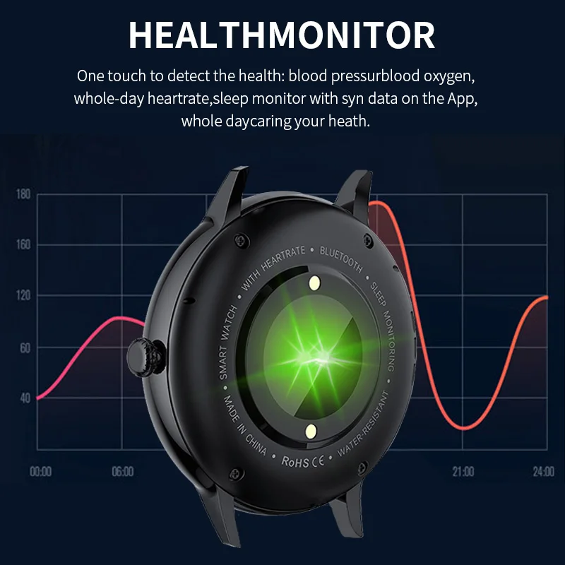 LIGE 2023 Нови умни часовници за мъже, монитор на сърдечната честота, Bluetooth-предизвикателство, фитнес, водоустойчиви дамски умни часовници, подарък за жени за IOS и Android